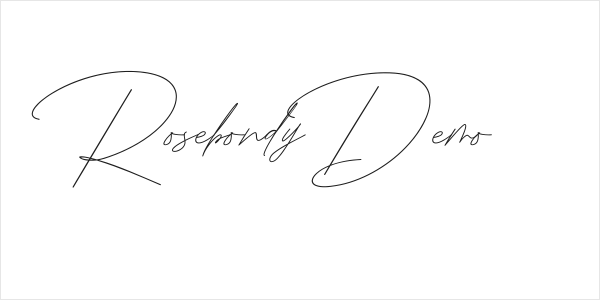 Rosebondy Demo Logo