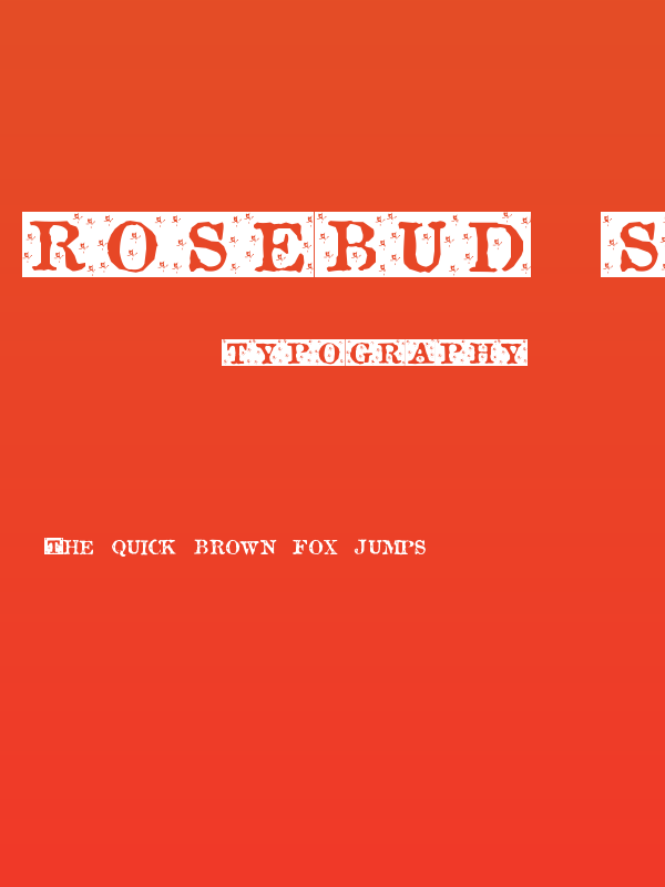 Rosebud Sweet Poster
