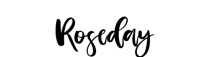 Roseday  baixar fontes gratis
