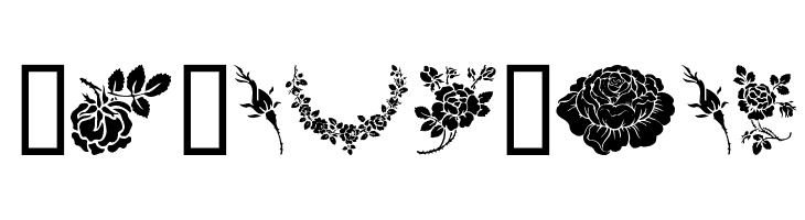 Rosegarden Font