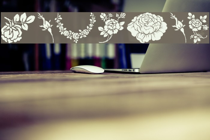 Rosegarden Font examples