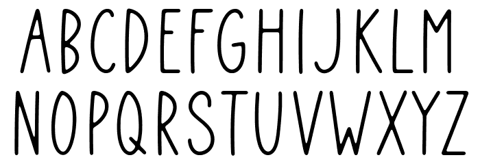 Roseglow Schriftart Groß