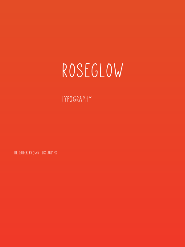 Roseglow Poster