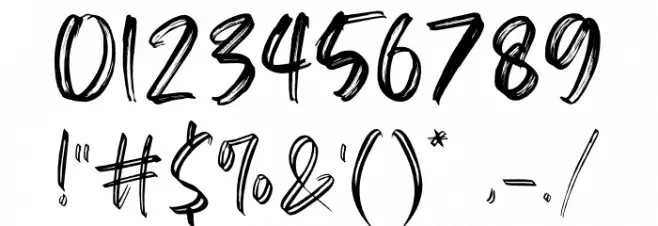 Rosekind Font OTHER CHARS