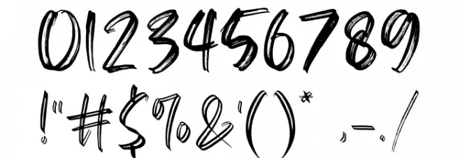 Rosekind Font OTHER CHARS