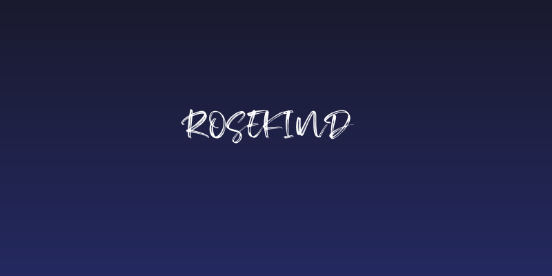 Rosekind  Social Header