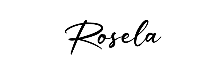 Rosela  नि: शुल्क फ़ॉन्ट्स डाउनलोड
