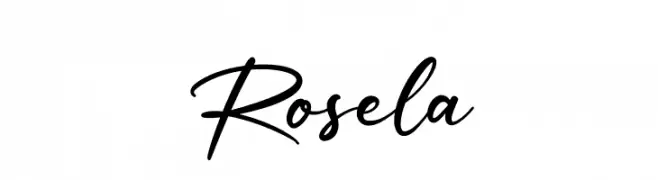 Rosela  Скачать бесплатные шрифты