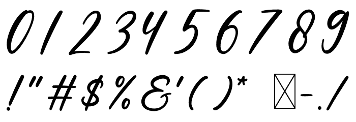 Rosela Font OTHER CHARS