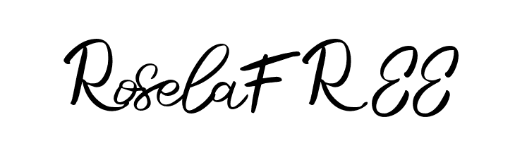 RoselaFREE  Fuentes Gratis Descargar
