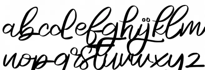 RoselaFREE خط أحرف صغيرة