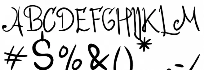 Roseline Script Font OTHER CHARS