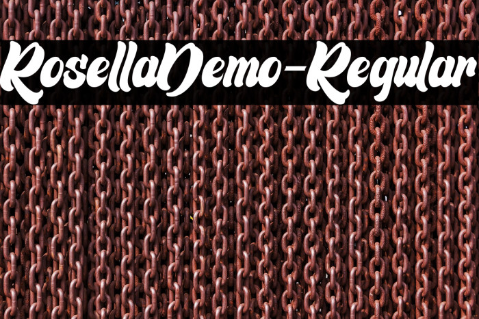 RosellaDemo-Regular Example 3