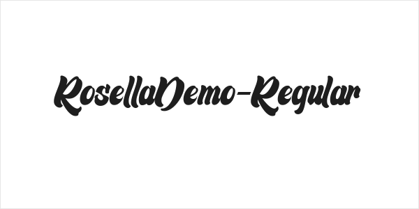 RosellaDemo-Regular Logo