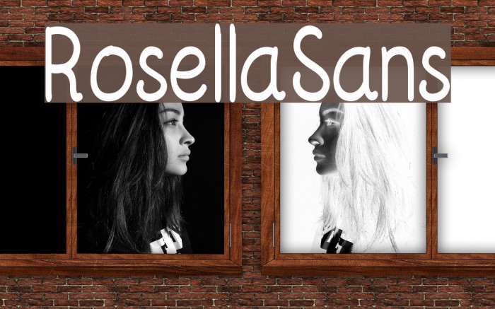RosellaSans Font examples