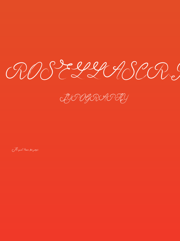 RosellaScript Poster