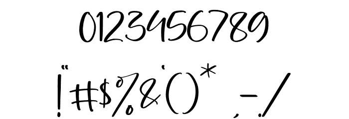 Roselland Font OTHER CHARS