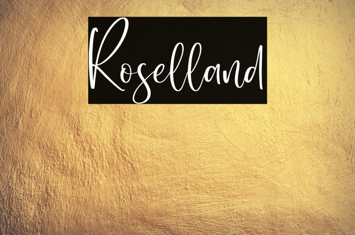 Roselland Example 1