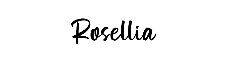 Rosellia  免费字体下载