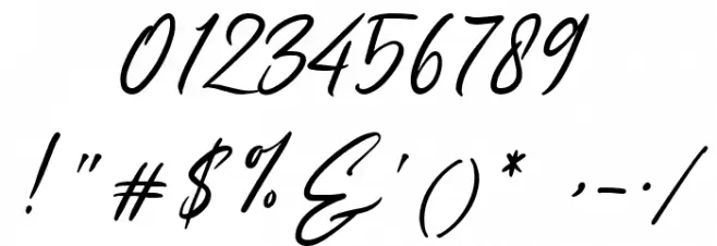 Rosellinda Alyamore Font OTHER CHARS