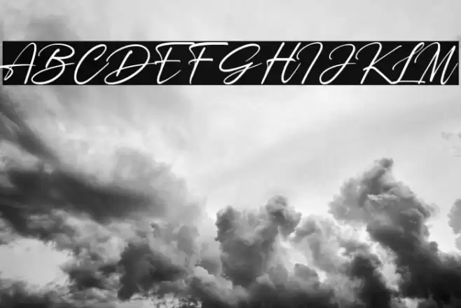 Rosellinda Alyamore Font examples