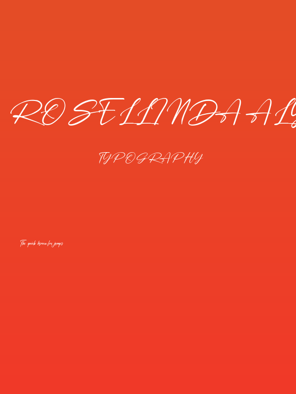 Rosellinda Alyamore Poster