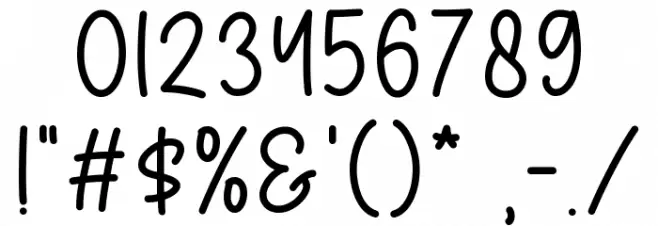 Rosemarie خط محارف أخرى