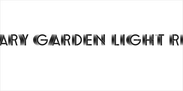 Rosemary Garden Light Regular Logo