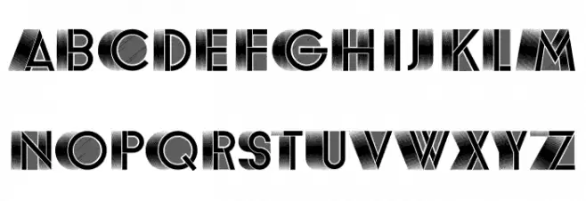 Rosemary Garden Regular Font Litere mari