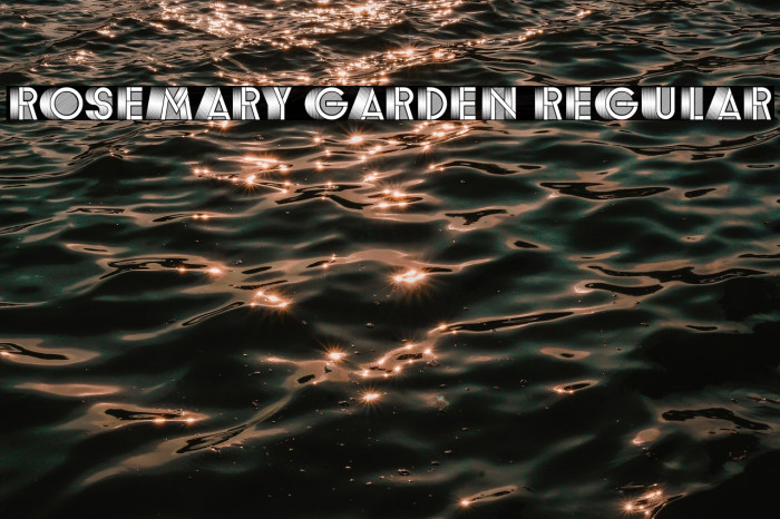 Rosemary Garden Regular Example 1