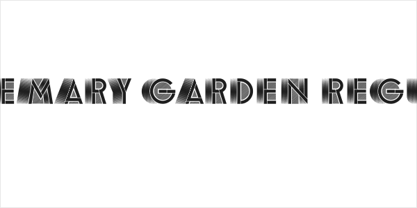 Rosemary Garden Regular Logo