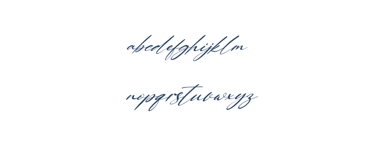 Rosemary Jasmine Italic Lowercase