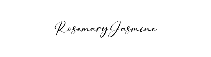Rosemary Jasmine  les polices de caractères gratuit tlcharger