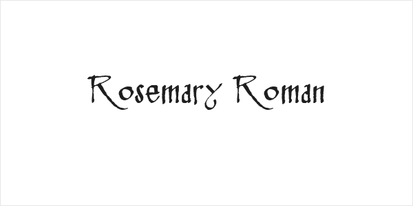 Rosemary Roman Logo