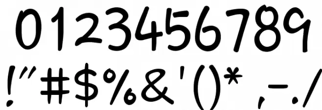 Rosemary Font OTHER CHARS