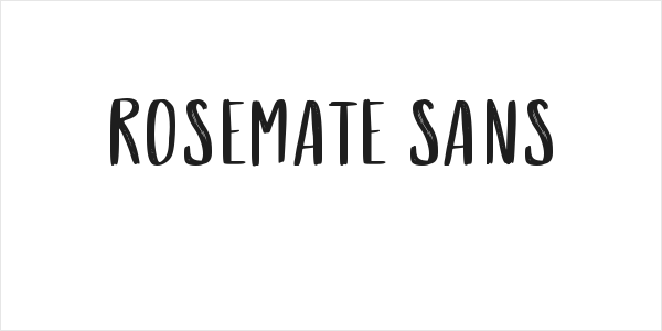 Rosemate Sans Logo