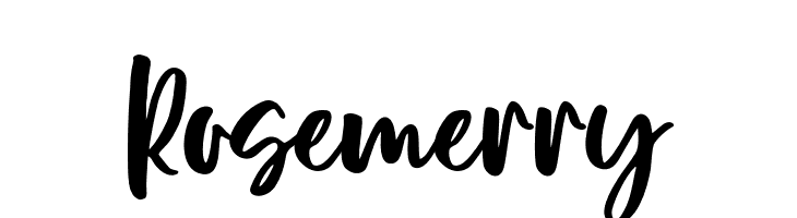 Rosemerry  免费字体下载