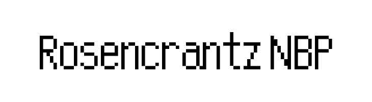 Rosencrantz NBP Font