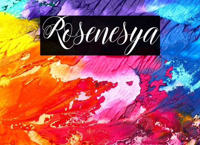 Rosenesya Example 2