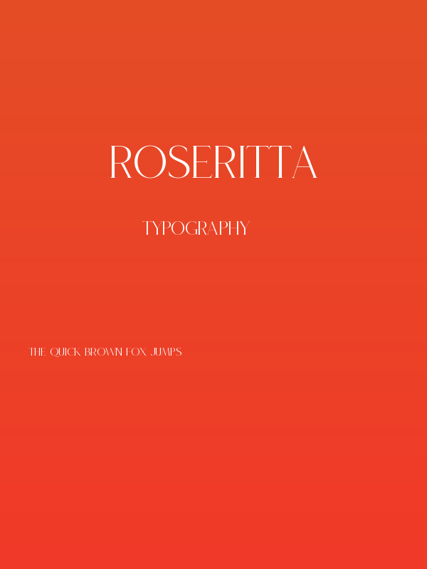 Roseritta Poster