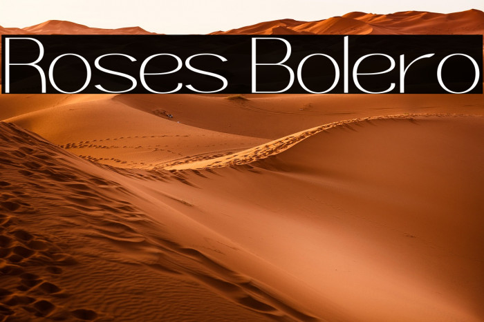 Roses Bolero Example 3