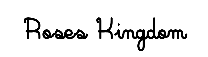Roses Kingdom  font caratteri gratis