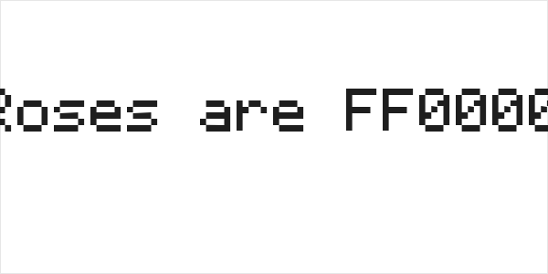 Roses are FF0000 Logo