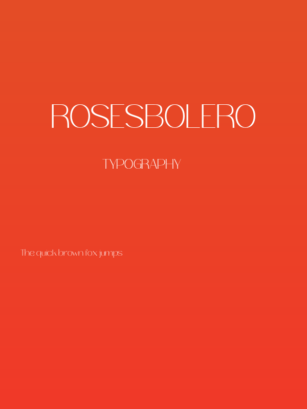 RosesBolero Poster