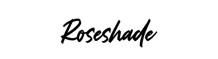 Roseshade  Frei Schriftart Herunterladen