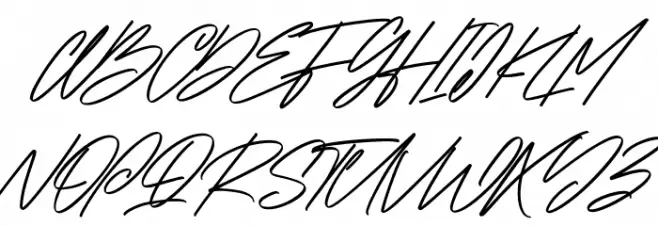 Rosesmont Free Regular Font OTHER CHARS