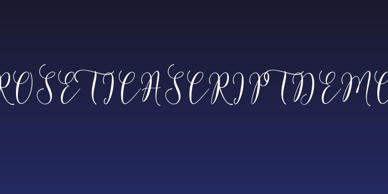 RoseticaScriptDemo Social Header
