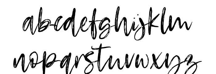 Rosetta Color Font LOWERCASE