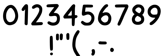 Rosetta Regular Font OTHER CHARS