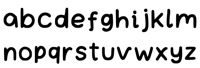 Rosetta Regular Font LOWERCASE